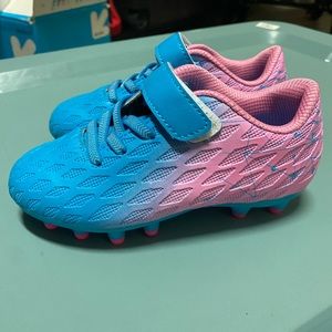 Toddler size 10 soccer cleats